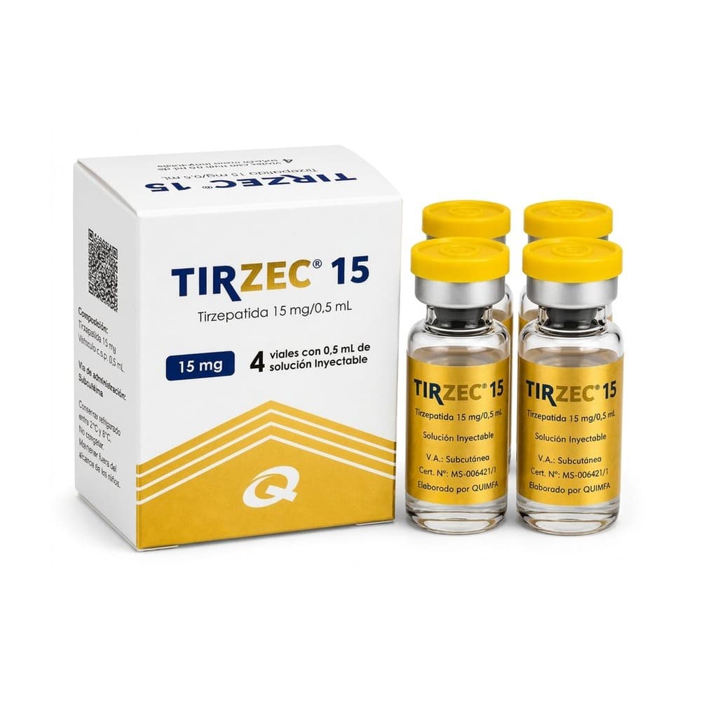 Tirzec 15mg 4x — Tirzepatida